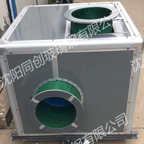 帶消音箱玻璃鋼風機2