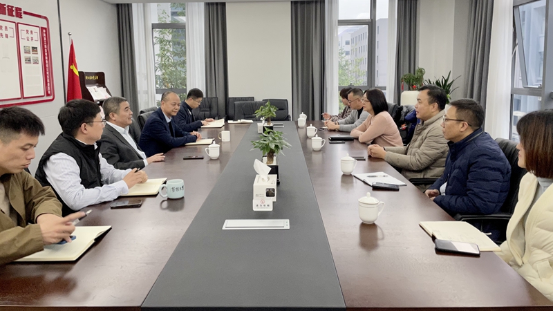 省糧油進出口公司總經理宋耀華、益海嘉里浙江公司總經理杜海濤一行到訪浙江農合