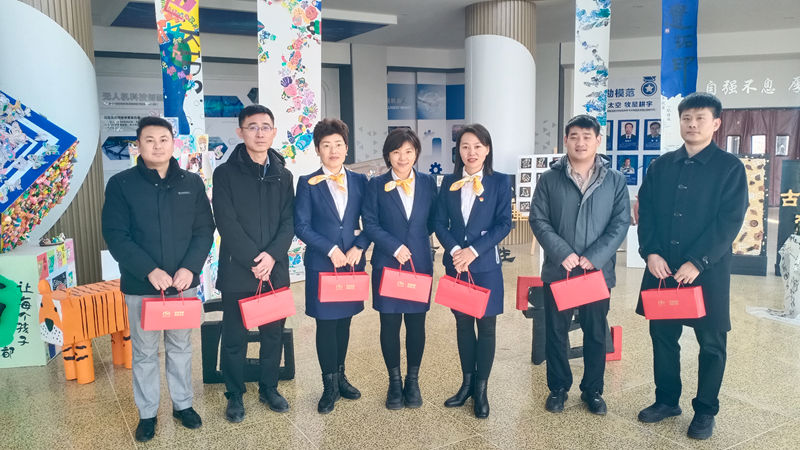 濟(jì)寧華都黨員公益服務(wù)隊開展“迎新春 送溫暖”系列活動